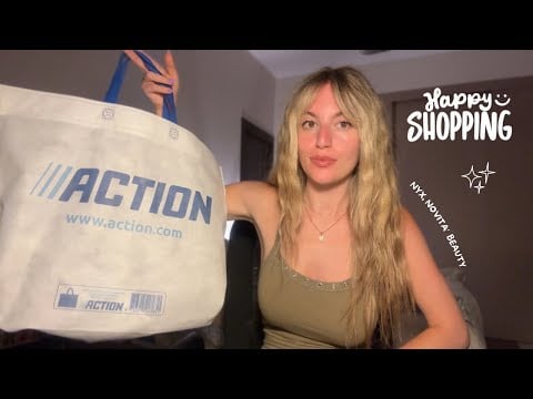 MINI HAUL SHOPPING 🫧 provo Action per la prima volta (asmr ita)