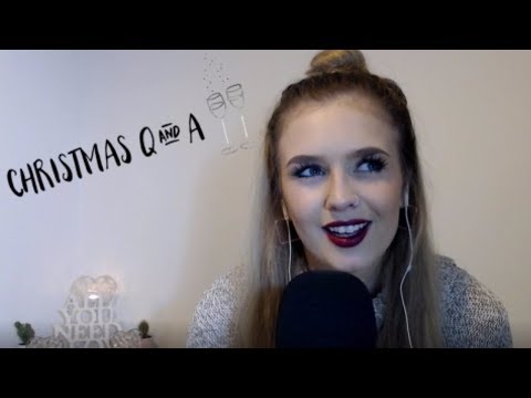 ASMR CHRISTMAS | Get To Know Me Whispered Christmas Ramble ✨