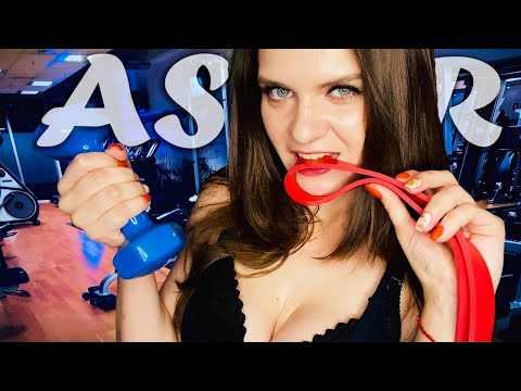 ASMR Flirty Fitness Trainer Personal Attention - POV Gym RP