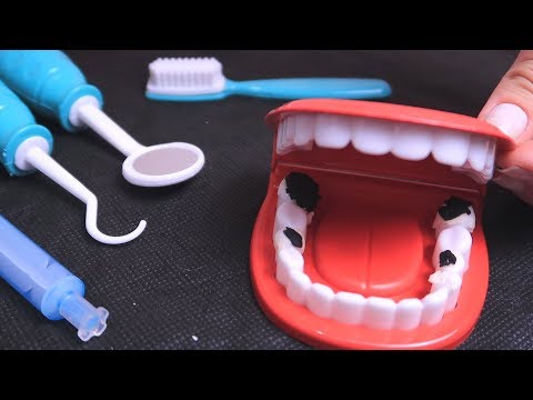 ASMR ROLEPLAY DENTISTA - Vídeo relaxante