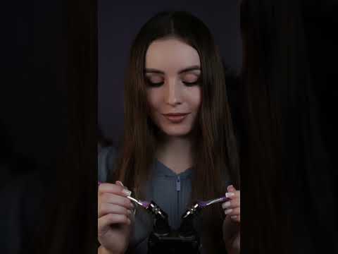 ASMR micro Brushes That Will CHANGE Your Sleep #asmrsounds #asmrshorts #asmr
