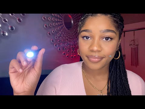 ASMR- Fast & Aggressive Light Triggers 🤬🔦 (AIR TRACING, INAUDIBLE WHISPERING, VISUAL TRIGGERS) 💓