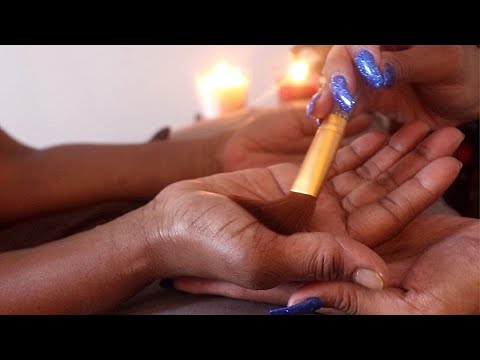 ASMR GENTLE Hand and Arm MASSAGE | Scratching & Brushing