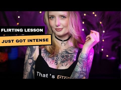 Advanced Flirting Lesson from Your Step Sister 👀 (ASMR Roleplay)