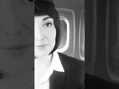 ASMR 1960s Flight Attendant #asmr #roleplay #asmrflightattendant #twilightzone #retroasmr