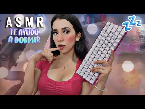 #ASMR ✨sonidos satisfactorios ||Tapping, SCRATCHING teclado 💖||Asmr en Español ||💤