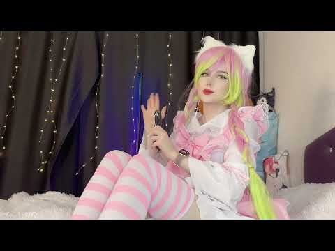 ASMR Fabric Sounds ♡ Mitsuri Kanroji Cosplay