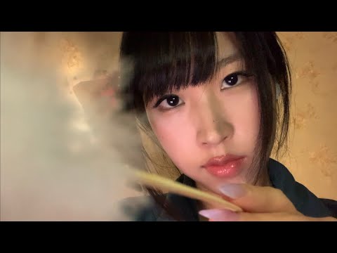 ASMR Soft Ear Cleaning tickling | no talking