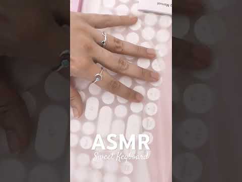 Nuevo teclado! #asmr #asmrsounds #asmrvideo #asmrtapping #asmrcommunity