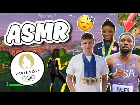 ASMR Français • JE CHUCHOTE LE NOMS DES ATHLÈTES MÉDAILLÉS D'OR AU JO 2024 😴💤 (+ on discute des JO)
