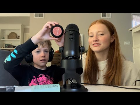 my brother tries asmr (part 3)