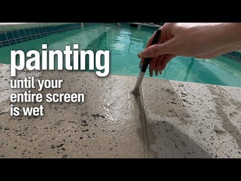 Painting Until your Entire screen is Wet