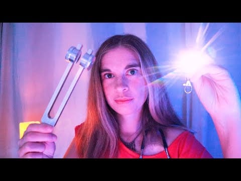 Unpredictable cranial nerve - roleplay ASMR médecin test des 5 sens