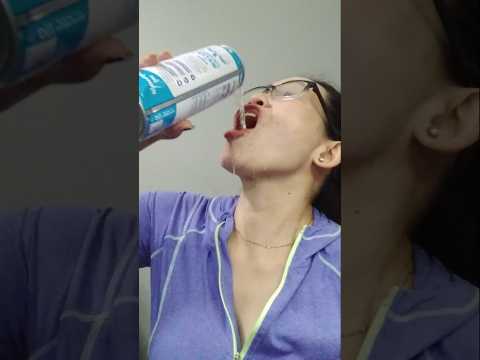 HOW TO DRINK COCONUT  WATER# #everyone #shortsfeed #drink #coconut #crazylady