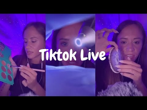 ASMR / Live Replay (personal attention, eye exam, tapping)