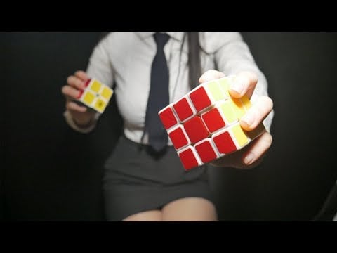 지읒asmr} 큐브 휙휙 앗 똮 쫘라랸~