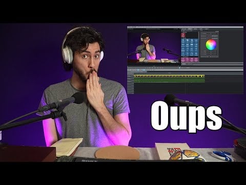 ASMR OUPS, j'ai oublié de faire le montage