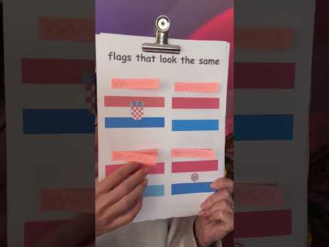 Can you guess the flags? #asmr #triggersforsleep #relax #fyp