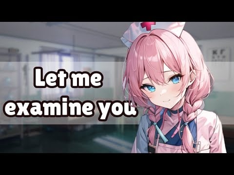 ASMR Roleplay | Gentle nurse examines you with latex gloves ♡