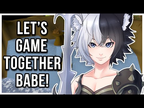 ASMR Roleplay | Playing OSRS With Your Femboy GF | Old School RuneScape RP 🗡️