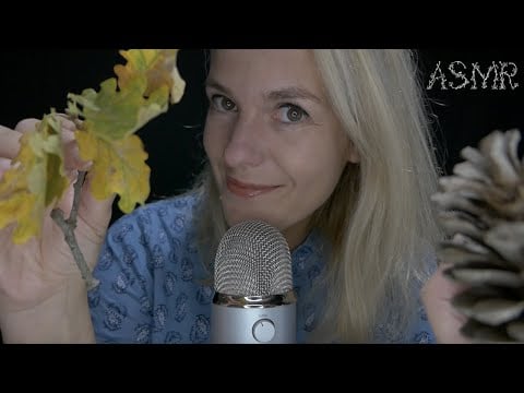 ASMR FR 🍁 Les triggers de la nature + chuchotement proche micro