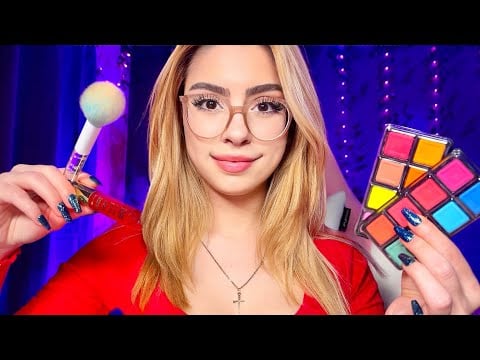 ASMR Doing Your Makeup SOFT SPOKEN 😴 SKINCARE for SLEEP💄  Layered Personal Attention & SPA 💄