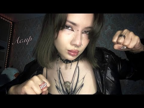 АСМР БЫСТРЫЙ (агрессивный), звуки рта, таппинг