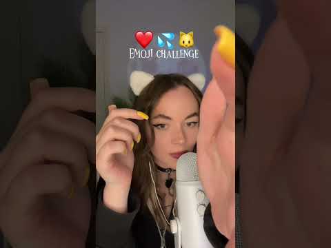 Which one is your favourite?✨ #emojichallenge #asmr #asmrsounds
