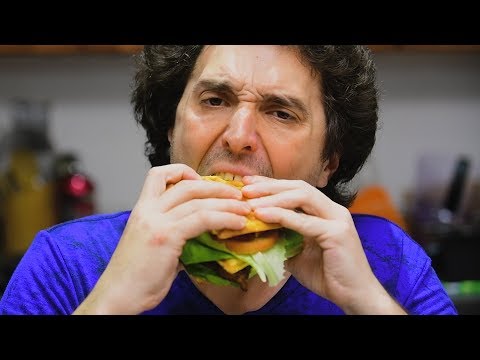 ASMR DOUBLE * BIG MAC BLT * Rosemary BUTTERMILK Waffle Bacon Lettuce Tomato Sandwich 버터 밀크 와플 먹방