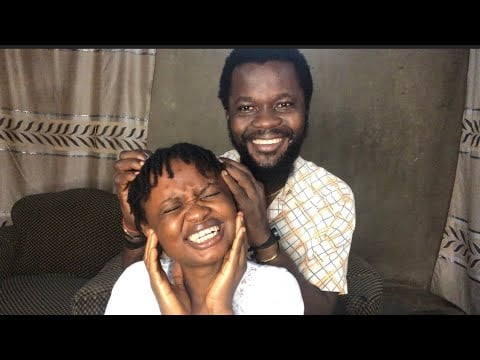 ASMR MY BROTHER TRIES ASMR FOR THE FIRST TIME(SCALP SCRATCHING AND MASSAGE)😴 