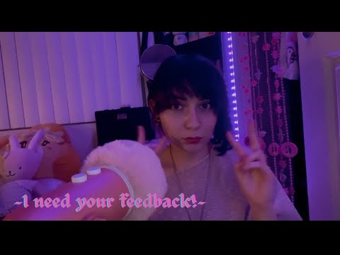  ☆Asmr~ Testing Mic Settings☆ 🎙️ 