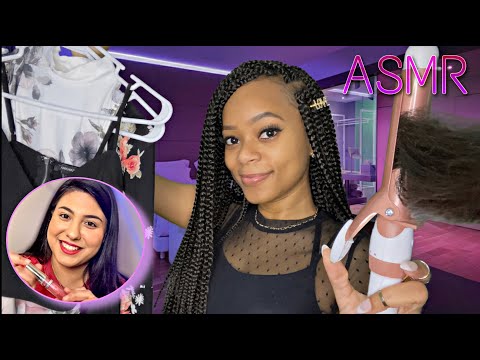 💁🏽‍♀️ ASMR 💁🏻‍♀️ Giving You a Makeover to Help You Feel Better | Hair & Makeup | Ft Karlita's ASMR