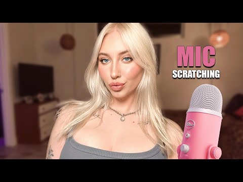 Intense Brain Massage with 99% TINGLES (ASMR Mic Scratching)