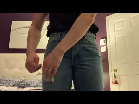ASMR Jean Scratching