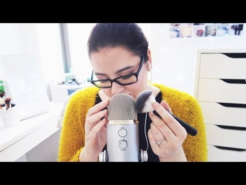 ASMR Mic Brushing & Lid Sounds (swedish)