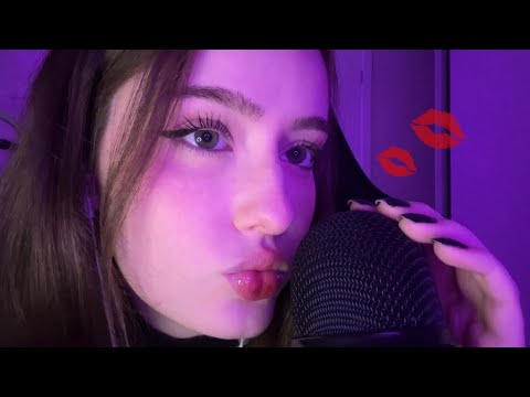 ASMR BEIJINHOS bem de PERTINHO! 💋🫶🏻 (estalinhos super relaxantes)