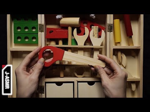 ◤🛠木製の日曜大工セット - Wooden Triggers  - 일요 목수【ASMR】