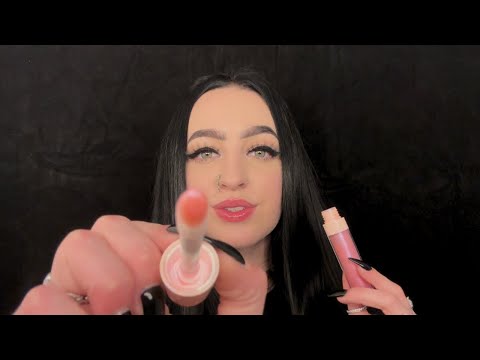 [ASMR] Spring Lip Gloss Try On Bar 🌸 | Soft Spoken