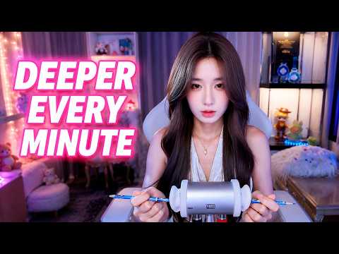ASMR Every Minute Takes You Deeper 👂 Ear Cleaning, Helicopter & Ear Picking | 4Hr 3Dio