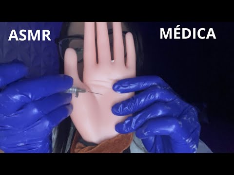 ASMR MÉDICA CUIDADO DA SUA MÃO 🤚 #asmr
