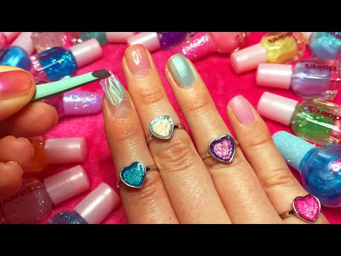 ASMR Peeling Jelly Nail Polish (Whispered Manicure)