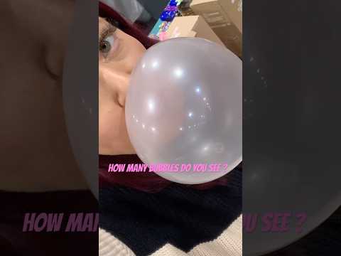 Public BUBBLEGUM BUBBLE #asmrsounds #bubblegum #notalking #public