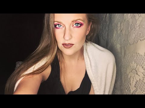 ASMR Gum Chewing| Whispering| Mic Brushing