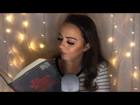 ASMR Reading to You - The Brothers Grimm Story #29 (Close Whispers)