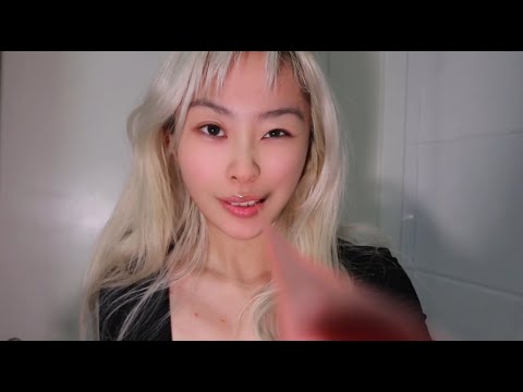 gum chewing and playing ASMR