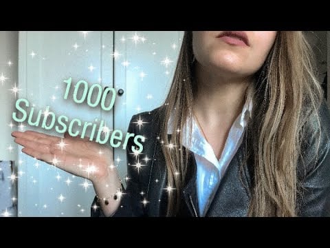 ASMR ✨ - 1000 subs special - your favourite triggers | leather gloves and jacket | rubber gloves etc