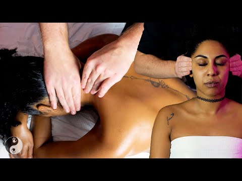 Neck & Upper Back Seated Massage [ASMR] [No Talking]