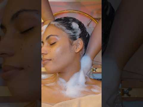 ASMR: Relaxing Thai Head Water Massage for Deep Sleep #shorts