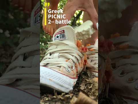 In-Shoe Food Crushing: Pea vs. Feta! Oddly Satisfying ASMR
