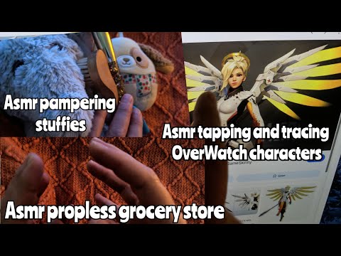 💥 NEW ASMR | Tapping ✨ Tracing ✨ Mouth Sounds ✨ Propless